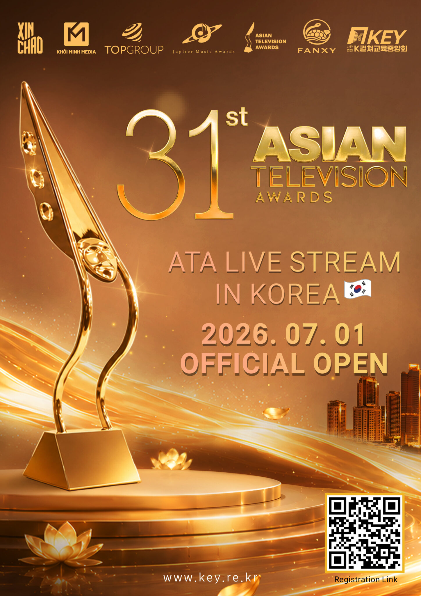 K컬쳐교육중앙회(KEY), 글로벌 LIVE 음악 경연 대회 ‘ATA LIVE STREAM’ 국내 개최 이미지 1